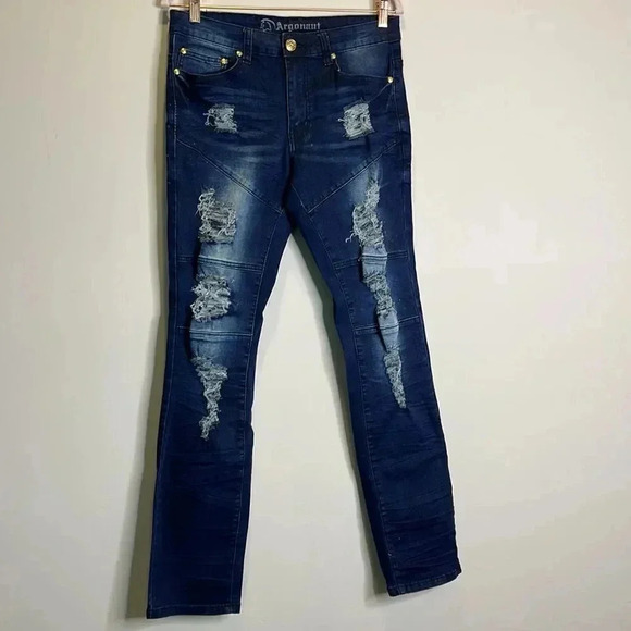 Argonaut Nation Blue Jeans - Picture 2 of 12